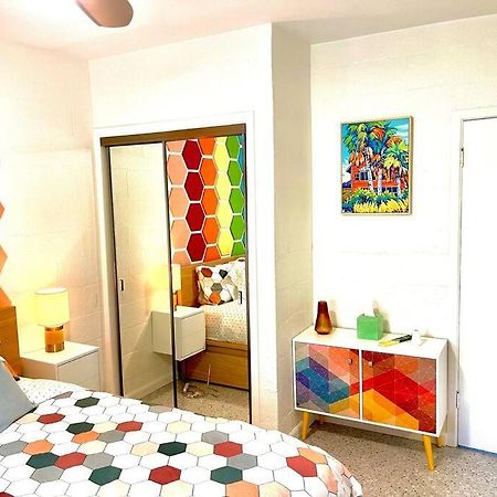 הוילה פאלם ספרינגס The Flamingo Palms Private 1Bd 1Ba Unit In Duplex מראה חיצוני תמונה