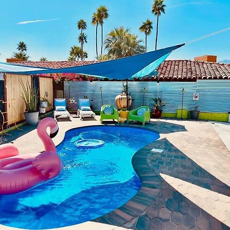 הוילה פאלם ספרינגס The Flamingo Palms Private 1Bd 1Ba Unit In Duplex מראה חיצוני תמונה