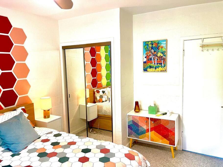 הוילה פאלם ספרינגס The Flamingo Palms Private 1Bd 1Ba Unit In Duplex מראה חיצוני תמונה