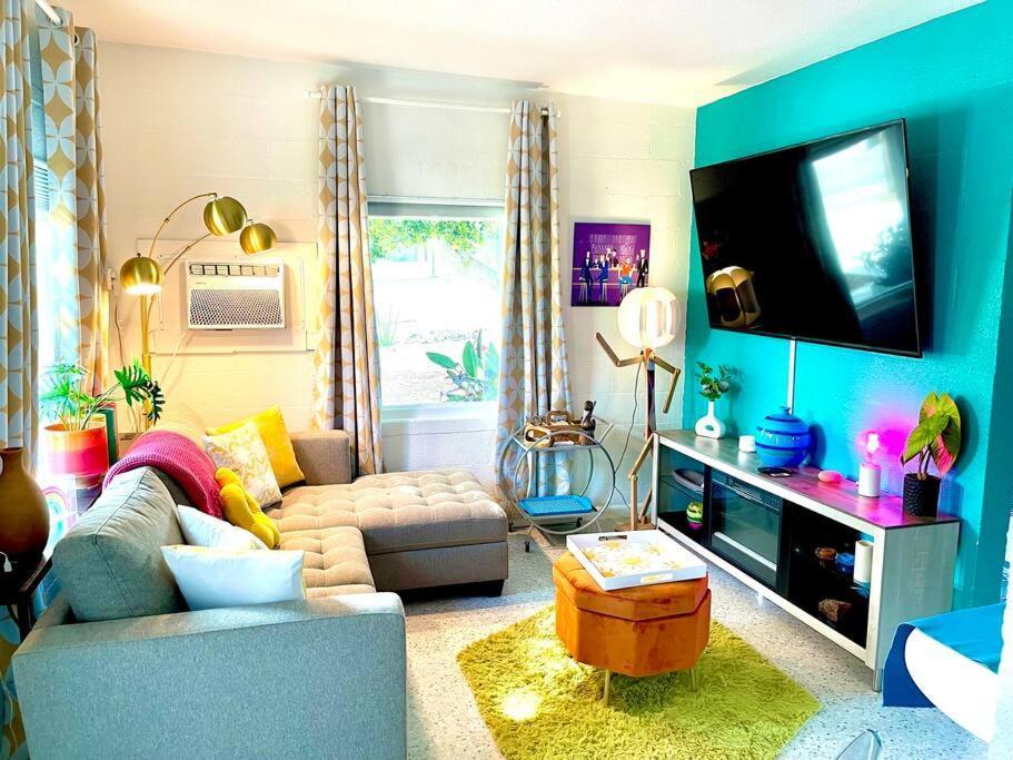 הוילה פאלם ספרינגס The Flamingo Palms Private 1Bd 1Ba Unit In Duplex מראה חיצוני תמונה